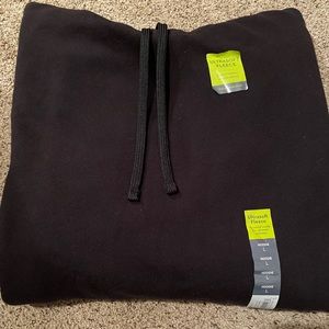 New with tags- black hooded sweatshirt